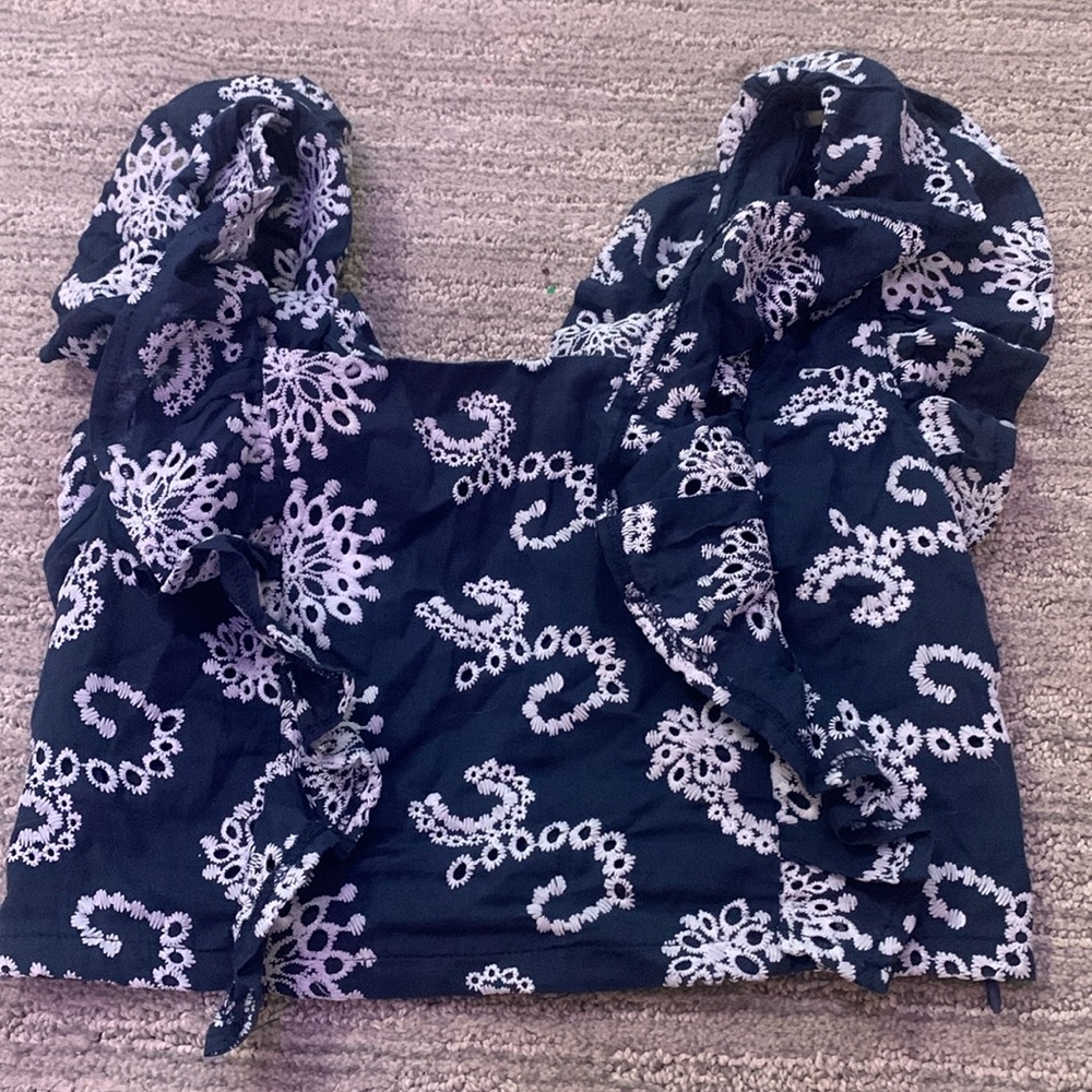 do+be ruffled top